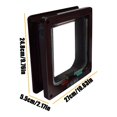 thumbnail image 2 of LSLJS Porte pour Chien en Plastique Abs, Installation d'Ouverture de Porte, Fournitures pour Animaux, 2 of 2