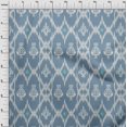 thumbnail image 3 of oneOone Cotton Poplin Fabric Geometric Ikat Print Fabric BTY 56 Inch Wide, 3 of 4