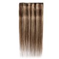 thumbnail image 2 of Extensions de Cheveux Humains Remy 100 % à Clip, Cheveux Humains Lisses et Soyeux, 7 Pcs, 15 clips, 2 of 6