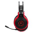 thumbnail image 2 of Xtrike Me GH-908 - Casque de Jeu Surround 7.1, Filaire avec Microphone, Rouge, 2 of 4