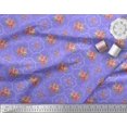 thumbnail image 3 of Soimoi Cotton Duck Fabric Leaves & Floral Artistic Decor Fabric Printed Yard 56 Inch Wide, 3 of 5