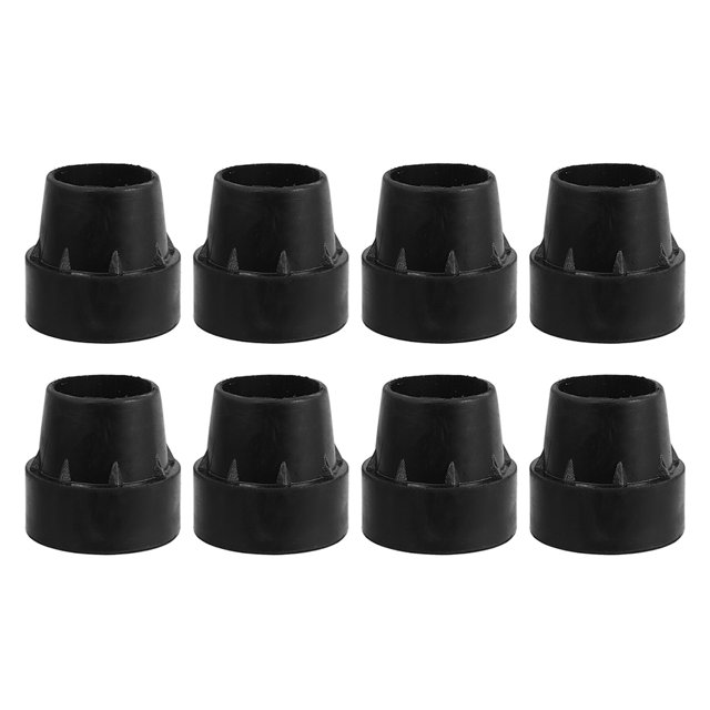 Worgeous 8 Pcs Embouts de Pieds de Trampoline en Caoutchouc Antidérapants pour Pieds de Trampoline Ronds Petits Tabourets de Trampoline Capuchons de Pieds de Table en Caoutchouc