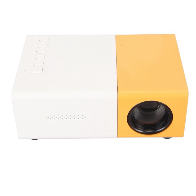 Mini Projecteur, 1080P Prise US 100-240V Projecteur Portable Télécommande pour Bureau