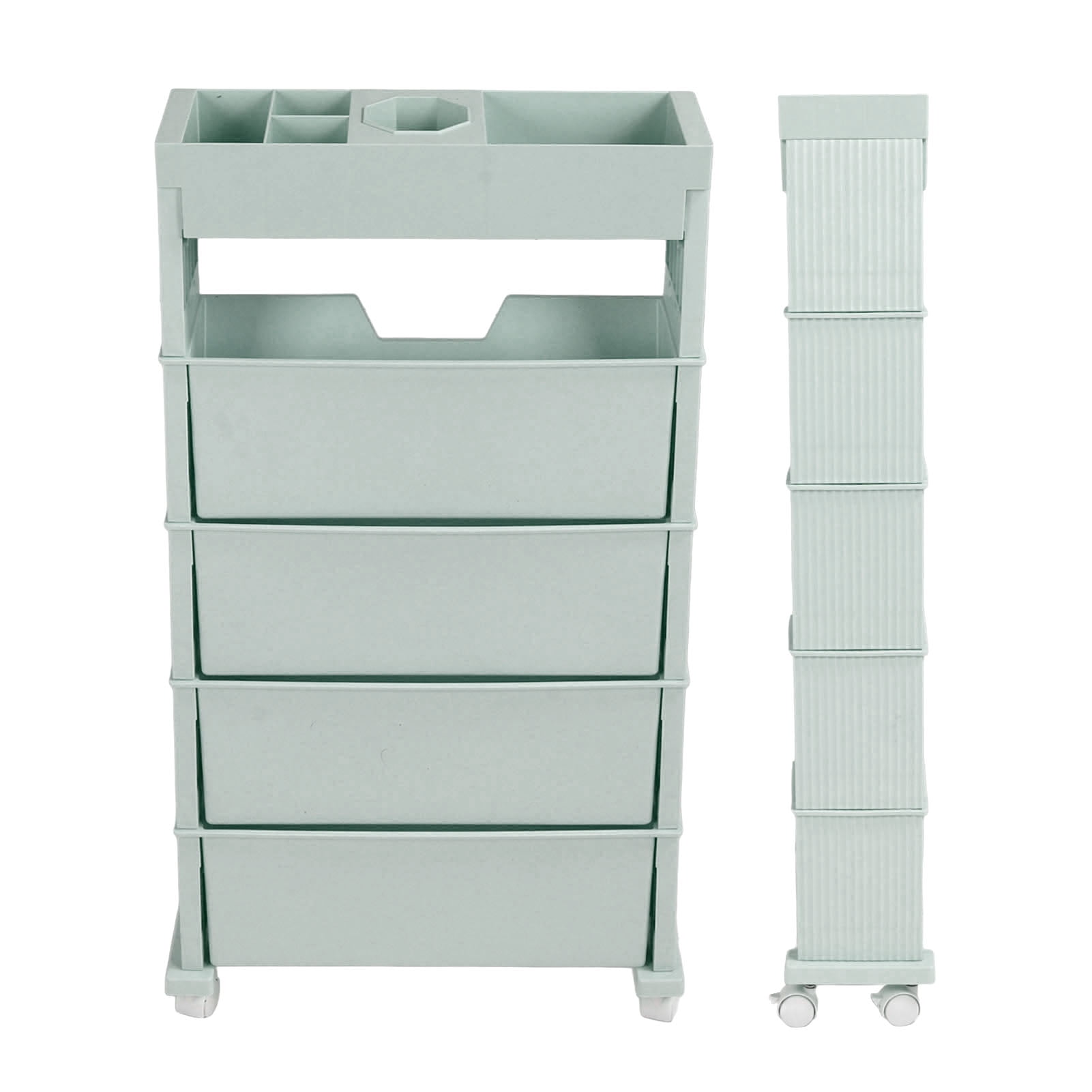 Movable Bookcase With Wheels, Mobile Floor Standing Bookshelf, Multi Layers Large Capacity Book Storage Rack Shelf For Classroom Bedroom Living Room, Gifts For Kids