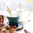 thumbnail image 4 of LSLJS Music Stainless Steel Spoon Dessert Spoon Teaspoon Music Bar Spoon, Stainless Steel Spoon, 4 of 6