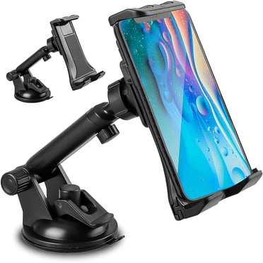 Car Tablet Mount Universal Dashboard Windshield Car Phone Holder 360° Swivel with Suction Cup