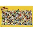 thumbnail image 1 of Affiche Plastifiée Moulée Simpsons (36 x 24), 1 of 1