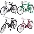 thumbnail image 1 of Ornements de Bicyclette Modèle de Bicyclette à l'Échelle 1 10 Miniature Style Rétro Jouets de Vélo en Métal pour Enfants, 1 of 6