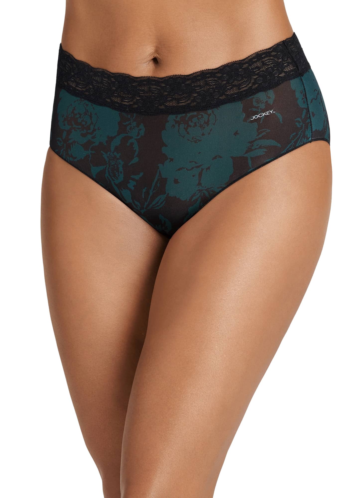 Jockey No Panty Line Promise Tactel Lace Hip Brief