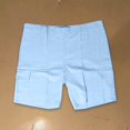 thumbnail image 5 of EOYWHK Cotton Linen Shorts for Men Straight Leg Shorts Soft Comfy Solid Color Sleepwear Bottom, 5 of 5