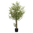 thumbnail image 1 of Maia Shop 3.5ft Artificial Olive Tree, Fake Plants for Home Decor, 1 of 9