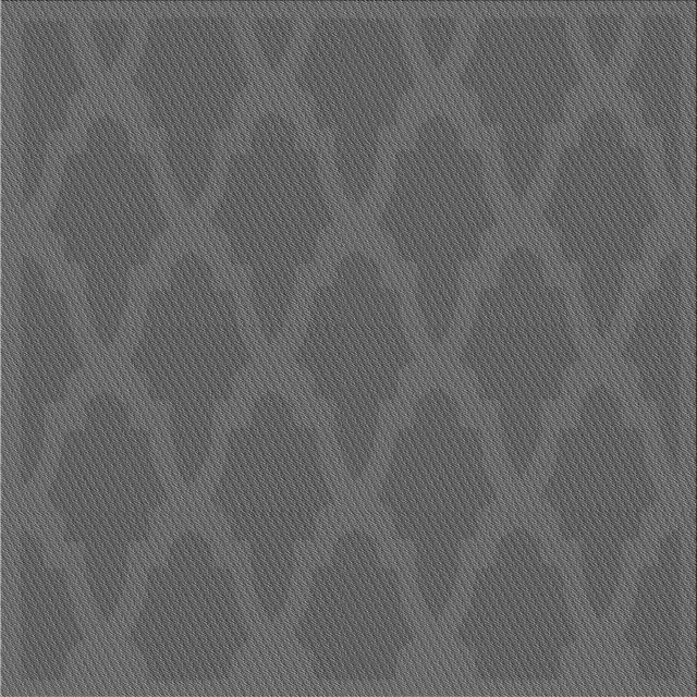 Ahgly Company Machine Washable Indoor Square Transitional Platinum Gray Area Rugs, 6' Square