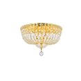 thumbnail image 1 of Elegant Lighting Tranquil 16" 6 Light Royal Crystal Flush Mount, 1 of 9