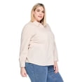 thumbnail image 4 of Lane Bryant Women's Plus Poplin Button-Up Shirt, 4 of 6