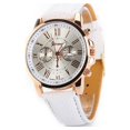 thumbnail image 2 of Graflsoa Elegant Women's Geneva Style Watch with Roman Numerals, PU Leather Strap, Random Dial Design, Multiple Color Options, 2 of 3