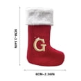 thumbnail image 2 of RKSTN Christmas Decorations 26 26 Letter Ornaments Red Tree Ornaments Letter Hanging Pendant Ornaments Alphabet Xmas Tree Decorations For Home Christmas Decor, 2 of 4