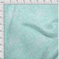 thumbnail image 4 of oneOone Polyester Spandex Bleu Turquoise Tissu Abstractions Matière de Robe Tissu Imprimé Tissu au Yard 56 Pouces de Large, 4 of 4