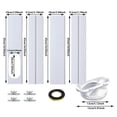 thumbnail image 3 of Smart Home Portable Air Conditioner Sliding Window Seal Sash Kit Adjustable Exhaust Hose Extension For Efficient Unit Installation, 3 of 4