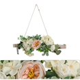 thumbnail image 3 of Vaidha Artificial Flower Decoration Style Decorative Flower Wreath Wall Pendant, 3 of 6