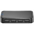 thumbnail image 1 of BestBuy Essentials 4-Ports Powered USB Hub (BE-PH2A4AP-C) - Black, 1 of 4