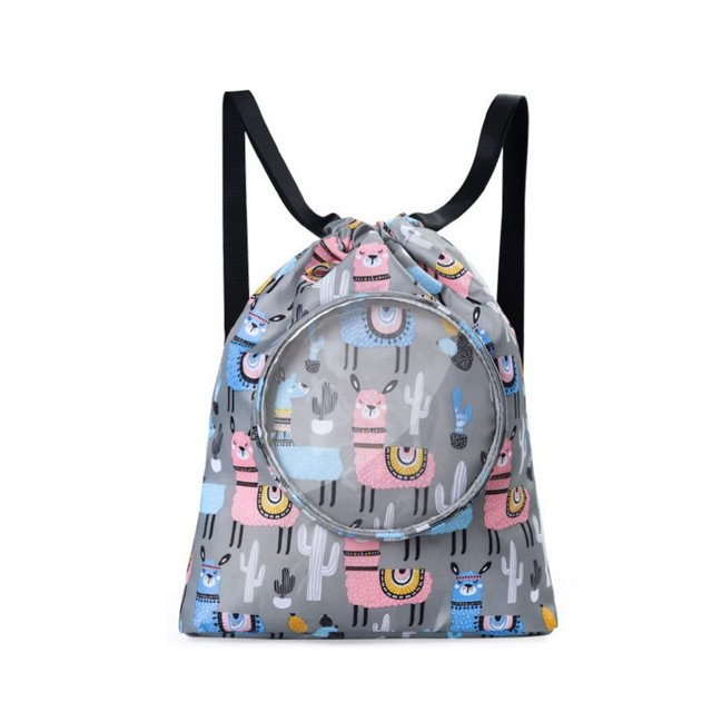 Sac de Natation Humide et Sec Extérieur Plage Sports Sac à Dos d'Épaule Sangle Ajustable Pochette Portable Vêtements Maillot de Bain Porte-Sacs Type 4 S