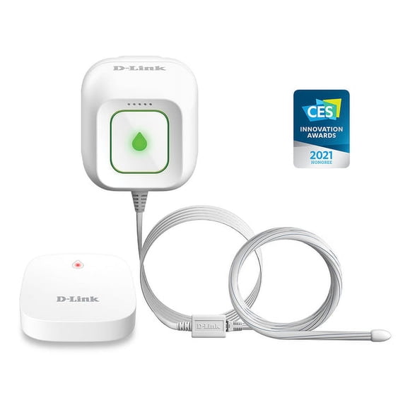D-Link Whole Home Smart Wi-Fi Water Leak Sensor Starter Kit - DCH-S1621KT