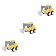 thumbnail image 3 of pitrice Cartoon Push-type Engineering Construction Vehicles Toy Decoration Farm Cars Model Early Educational Boys Children Baby Gift Drilling Machine No.03 3PCS, 3 of 6