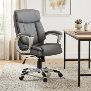 Sealy® Kent chaise de bureau ergonomique avec accoudoirs rembourrés et base pivotante
