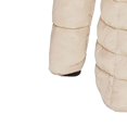thumbnail image 3 of Fankiway Veste Décontractée Mi-Longue à Capuche à Manches Longues pour Femme avec Petit Imprimé Style Kaki G, 3 of 4