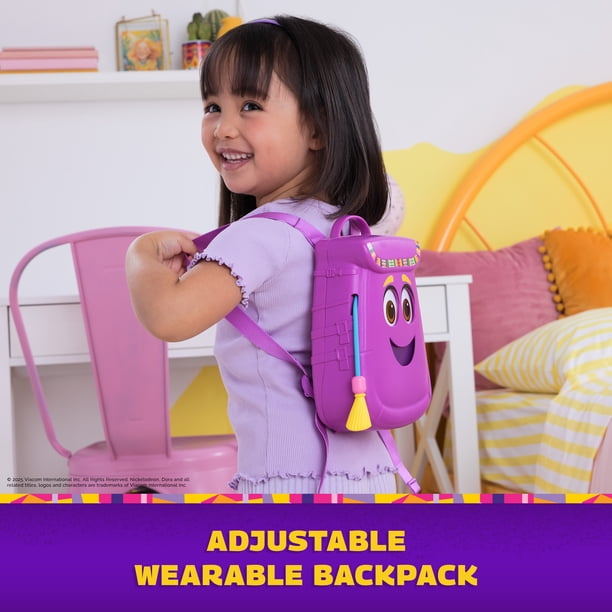 バッグ dora Dora, My Adventure Backpack, with Retractable Map, Toy Binoculars