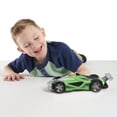 thumbnail image 2 of Hot Wheels Color Crashers Mach Speeder Vehicle, 10-Inch Green Motorized Toy Car with Lights and Realistic Racing Sounds, 2 of 5
