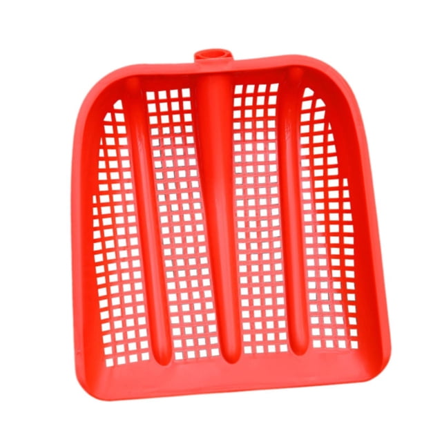 GROWTH TANK Garden Sieve Spade Dipper Tool Agricultural Riddle Sieve Gardening Tool Red