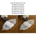 thumbnail image 2 of ZheElen Thé Table Drapeau TV Armoire Couverture Tissu Ride Résistant et Élégant Restaurants Champagne 26*90CM, 2 of 6