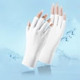 thumbnail image 1 of Women Fingerless Gloves Sun Protection Protection Driving Gloves Summer Outdoor Gloves, 1 of 3