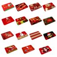 thumbnail image 2 of kurtrusly Christmas Bathroom Shower Mat Xmas Santa Claus Printed Toilet Absorbent Non Slip Bathing Rugs Household Decor, Type 13, 2 of 5