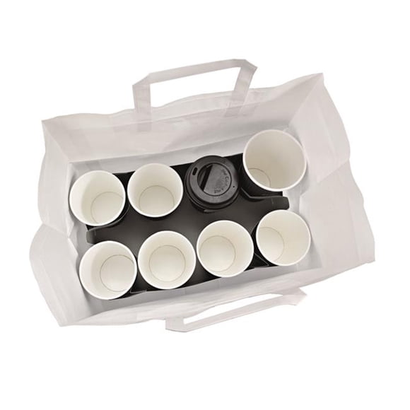 Paper Carrier Bag, White