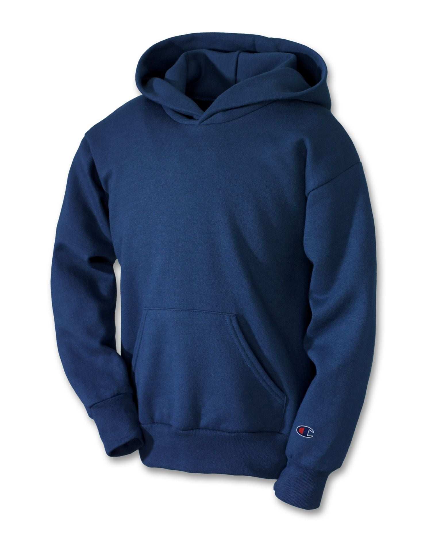 Champion Chandail à Capuchon en Molleton à Enfiler Double Dry Action pour Enfants, m, Marine
