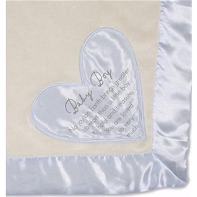 Pavilion Couverture de Confort 40 x 30 Po, Peluche Royale, Bébé Garçon