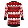 thumbnail image 3 of Women Christmas Long-Sleeved Cardigan Mid-Length Outwears, 3 of 5