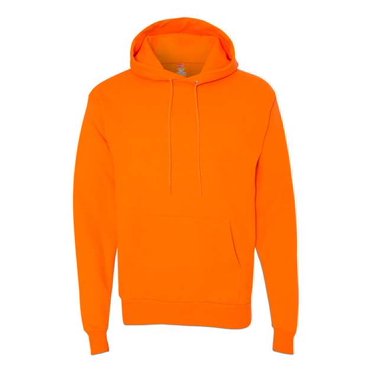 Hanes Chandail à Capuchon en Molleton ComfortBlend EcoSmart pour Hommes, 4TG, Orange Sécurité