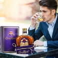 thumbnail image 3 of Ensemble D'ustensiles De Bar Crown Royal 10 Pièces En Acier Inoxydable Avec Support En Bambou, Parfait Pour La Maison, 3 of 4