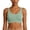 Light Green, variant on Seamless Comfort Bralette Top Ideal for Everyday Wear Flexible Wireless Cup Lightweight Tee-Style Bra for Relaxed Home and Casual Days