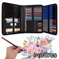 thumbnail image 2 of 71PCS/set Professional Drawing Kit Sketch Pencils Set Art Sketching Painting Supplies with Carrying Bag, 2 of 13
