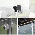 thumbnail image 5 of Glass Clamp,stainless Steel 6-8mm Brackets Adjustable Glass Clip Flat Back Connection For Balustrade Staircase Handrail 6pcs, 5 of 5