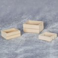 thumbnail image 3 of Dollhouse Miniature Wooden Crate Vegetable Fruit Basket Storage Box Display Food, 3 of 10
