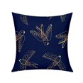 thumbnail image 1 of Coussin décoratif Holiday Gold Ornate Birds Cushion, 1 of 2