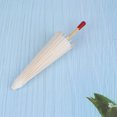 thumbnail image 3 of Paper Umbrella, Diy Decor Decorative Paper Umbrella Healthy Wood With Solid Handle For Photography Props And Wedding Decorations For Outdoor, 3 of 8