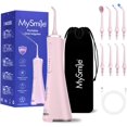 thumbnail image 1 of MySmile LP211 Cordless Advanced Water Flossers for Teeth, 8 Jet Tips - Pink, 1 of 6
