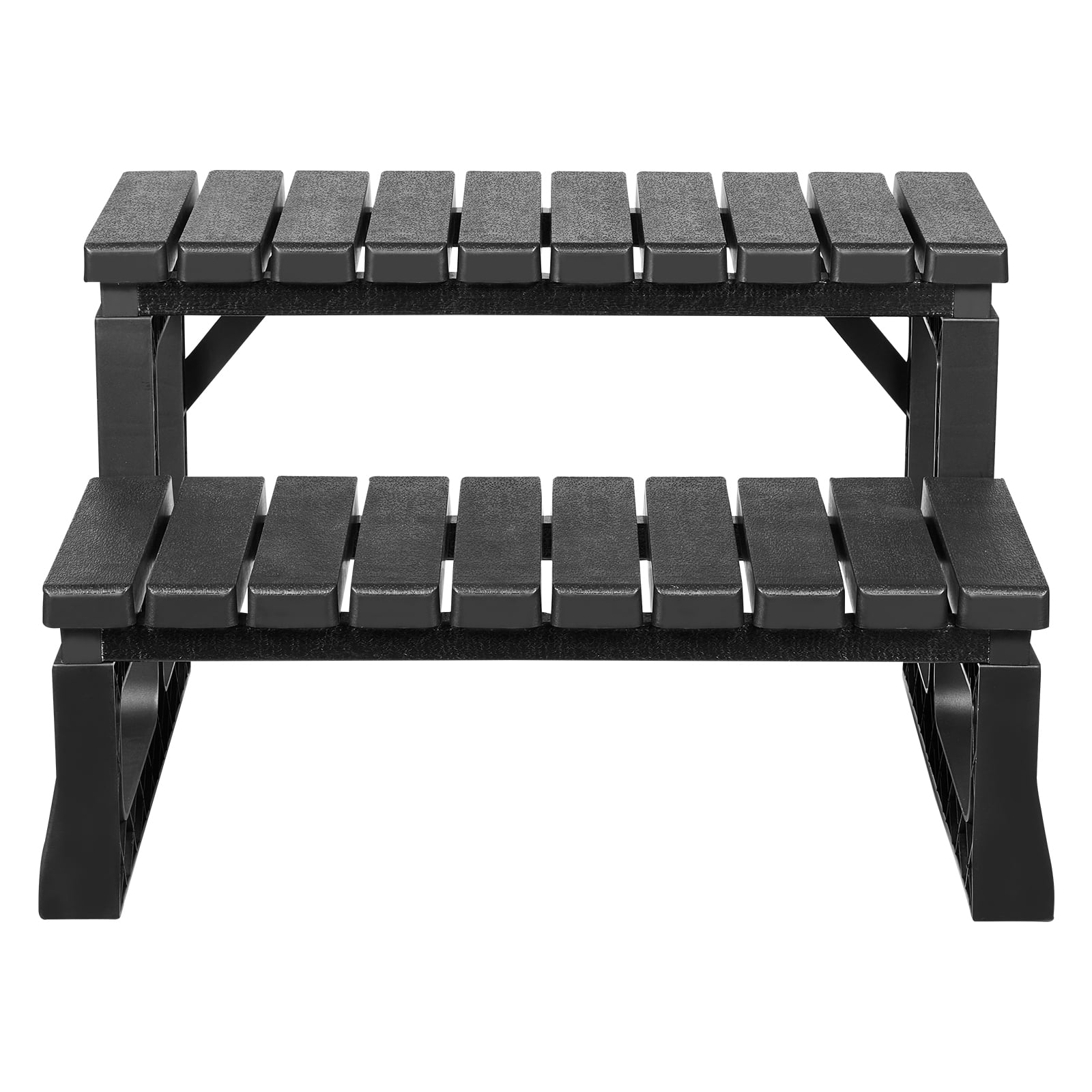 KFFKFF Hot Tub Steps, 2-Step Spa Outdoor Stairs, Heavy Duty 23.6 inch ...