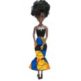 thumbnail image 1 of 30CM 6 Points Environmental Protection Material African Black Doll Girl, 1 of 1
